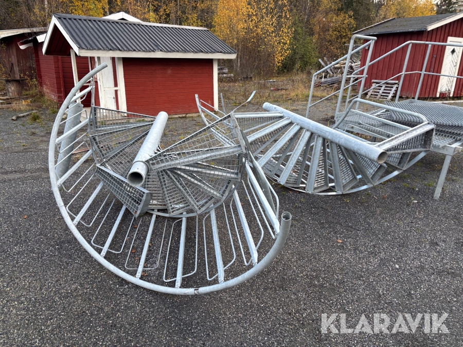 Spiraltrappa 3,95m