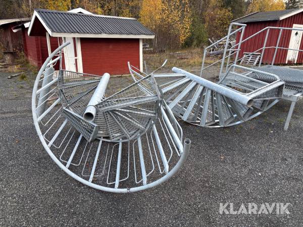Spiraltrappa 3,95m