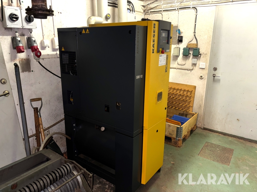 Kompressor Kaeser Aircenter SM 12 skruvkompressor