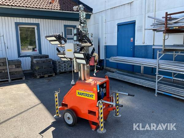 Belysningsmast Tower Light Link Tower 7 m, LED