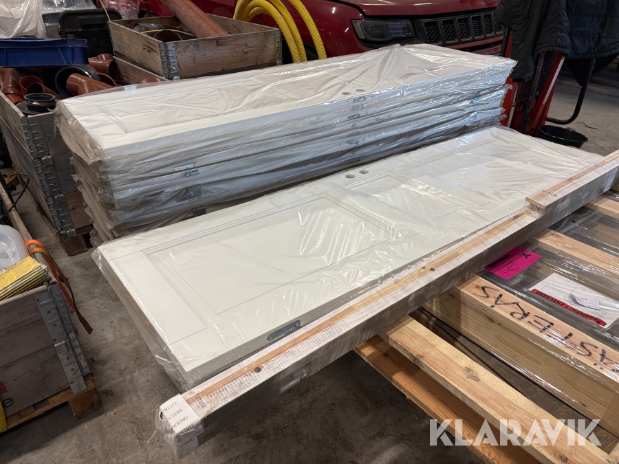 Innerdörrar med karmar 10st