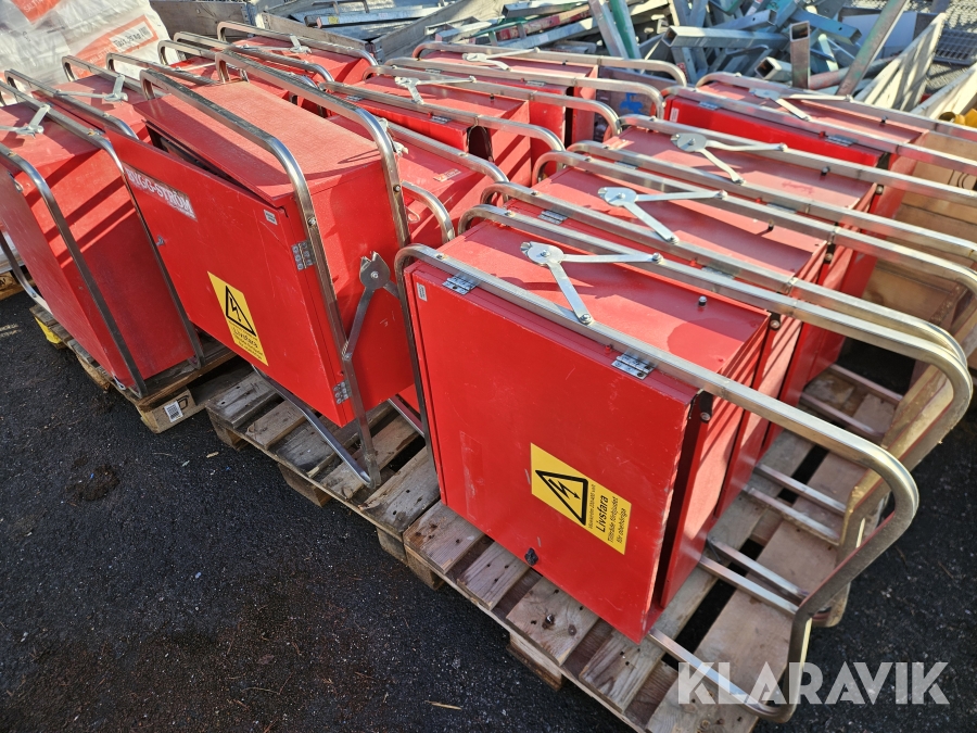 Elskåp Byggström 63A 12st