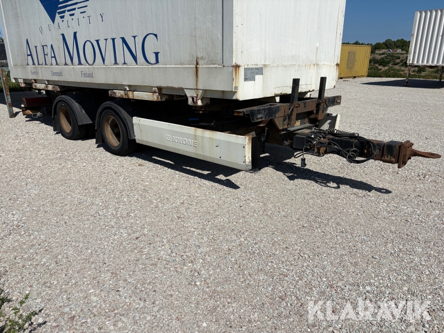 Kärra med containerlås Krone ZZ20