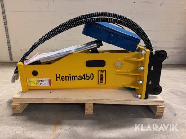 Hydraulhammare Henima 450 S30 m/garanti (Ny)