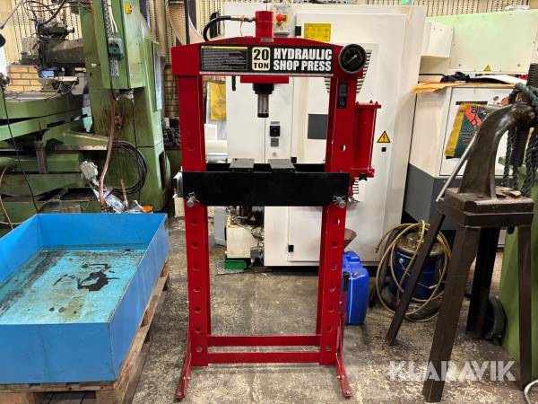 Hydraulisk press 20 ton