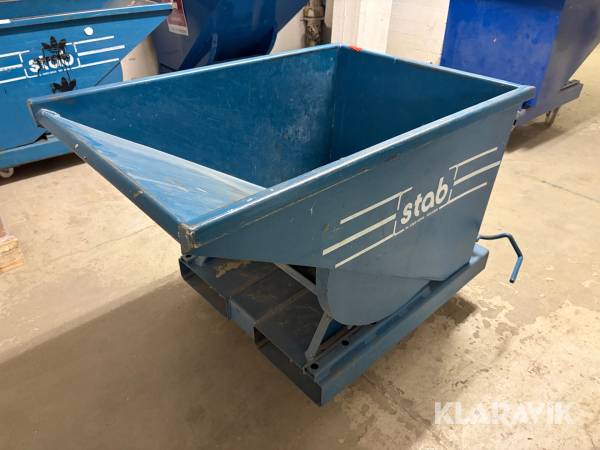 Tippcontainer Stab