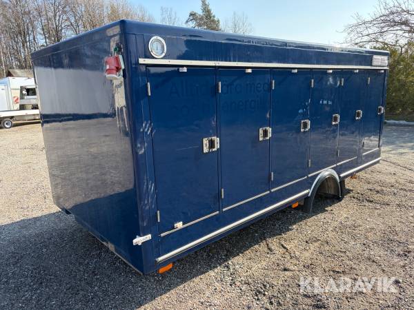 Kyl/frysskåp till transportbil Freezevan ApS