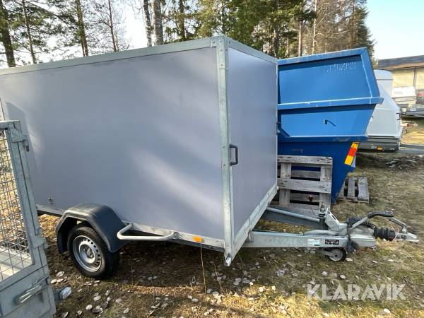Personbilssläp Brenderup 750kg