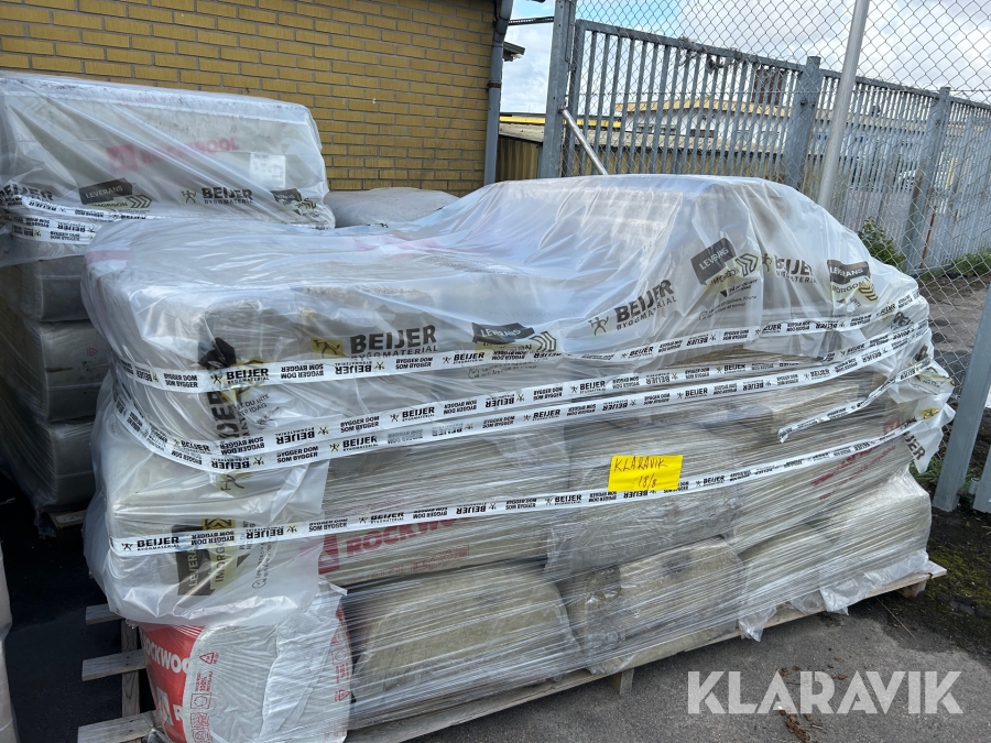 Blandat parti med isolering Rockwool