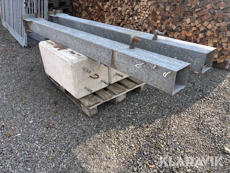 Industrigrind - Totalt cirka 5,0x2,38m