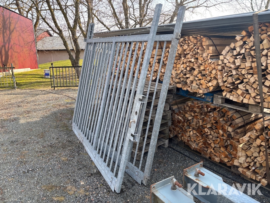 Industrigrind - Totalt cirka 5,0x2,38m