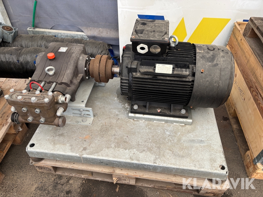 Högtryckspump med elmotor Hawk/Hoyer GXT 1515SR/HMC3-200L1-6