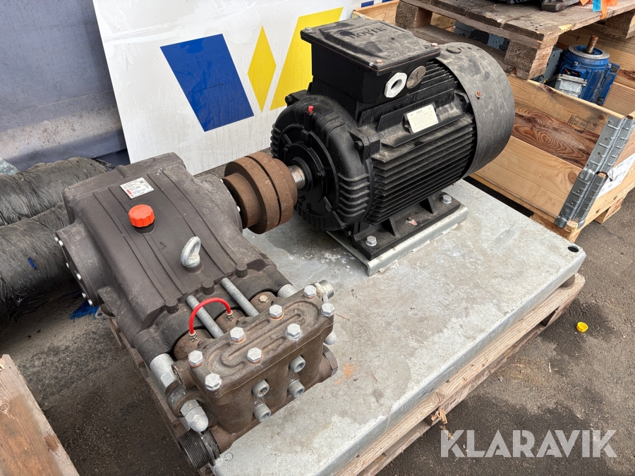 Högtryckspump med elmotor Hawk/Hoyer GXT 1515SR/HMC3-200L1-6