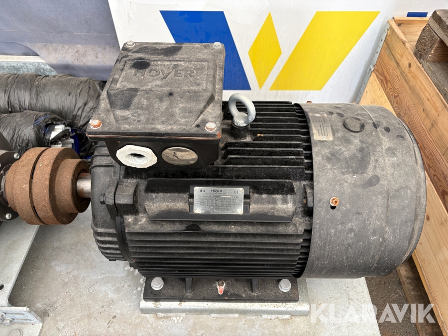 Högtryckspump med elmotor Hawk/Hoyer GXT 1515SR/HMC3-200L1-6