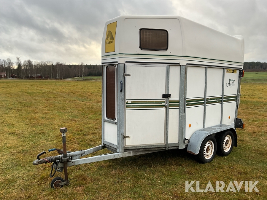 Hästtransport Kylinge Trailer Apollo 1450