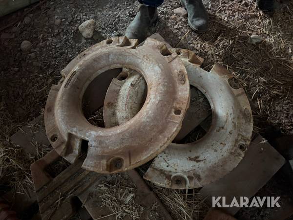 Bakhjulsvikter Ford 9000 2st