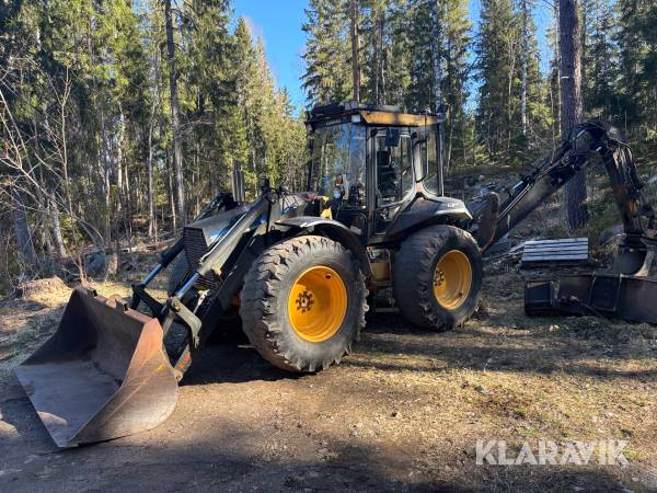 Grävlastare Lännen C110S med redskap