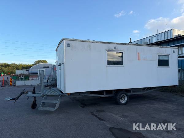 Personalvagn Arbetsvagnar PVTD 6 med dusch & slamtoa