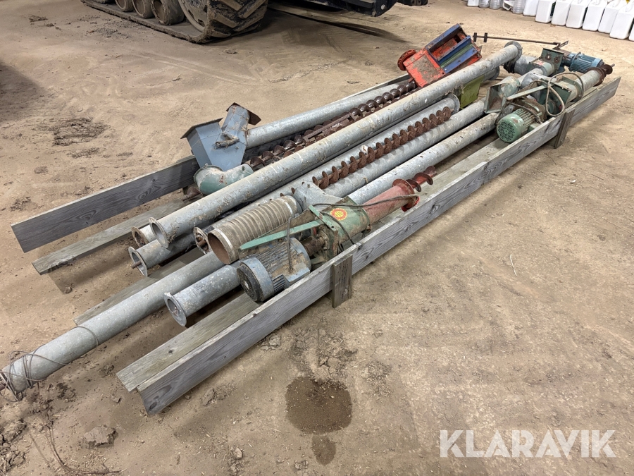 Diverse delar till rörskruv 4