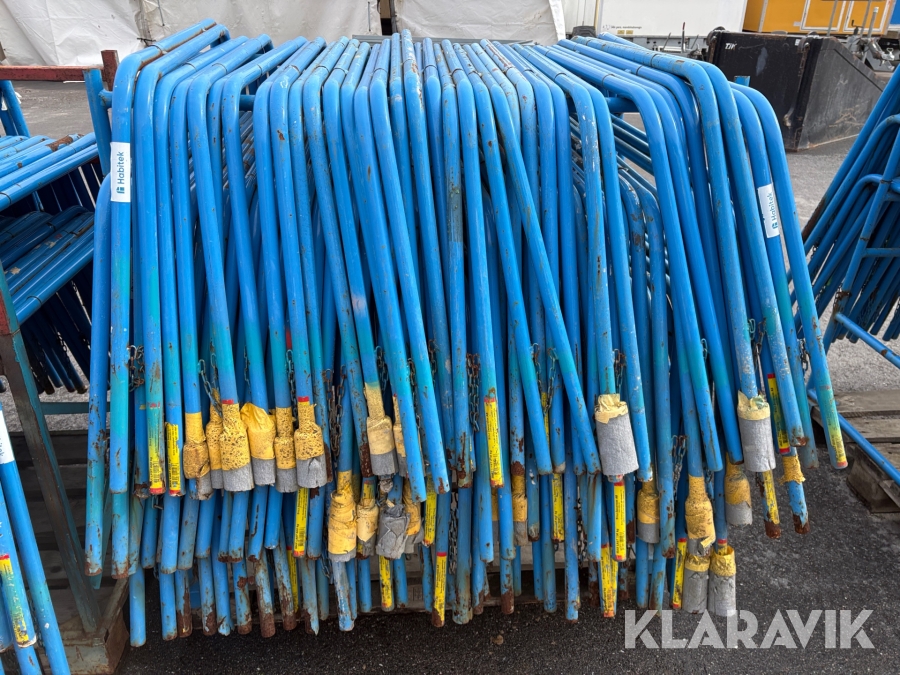 Gipsbockar med ställning ca 50st