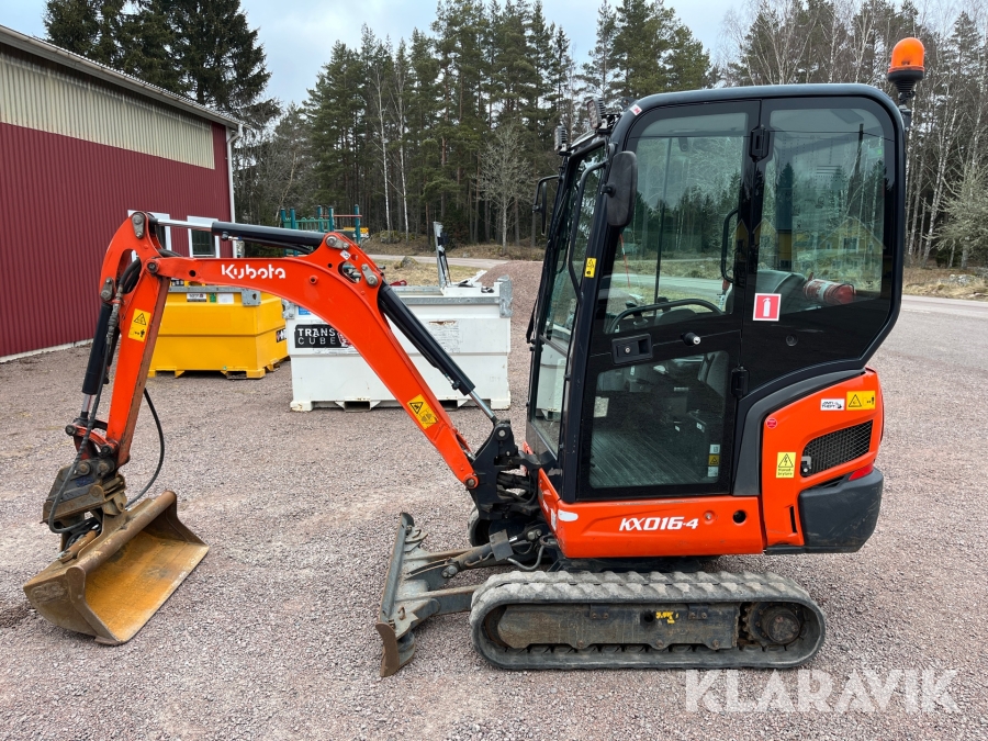 Grävmaskin Kubota KX016-4