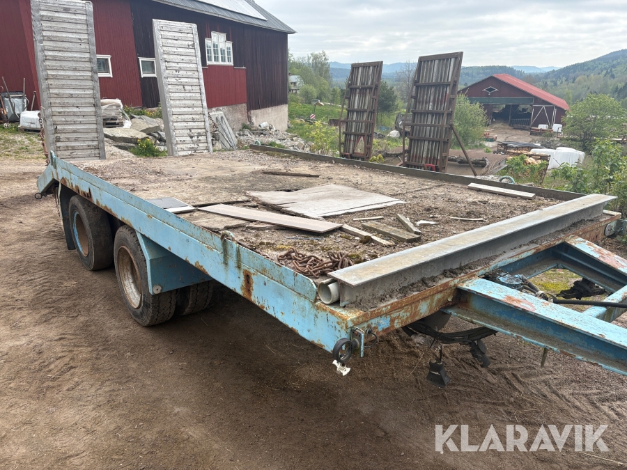 Liten Maskintrailer