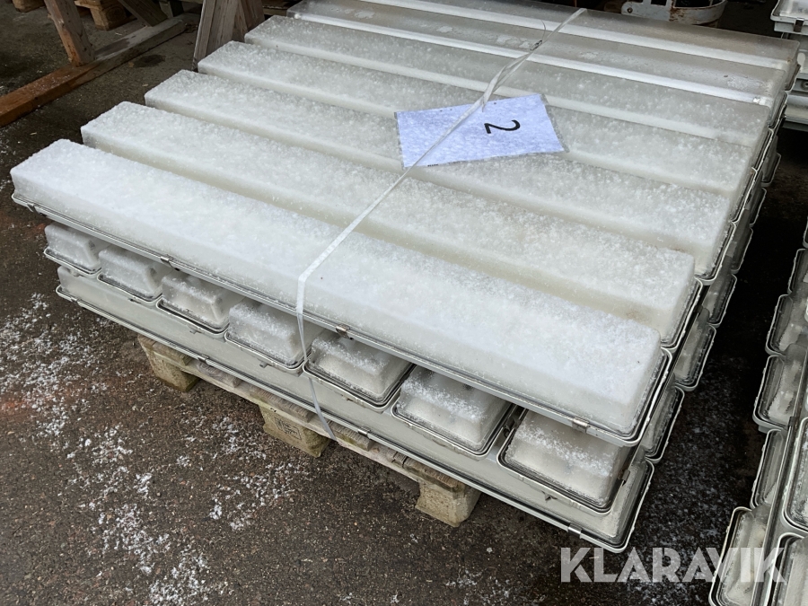 Lysrörsarmaturer Bel Trion 21 st, inklusive lysrör