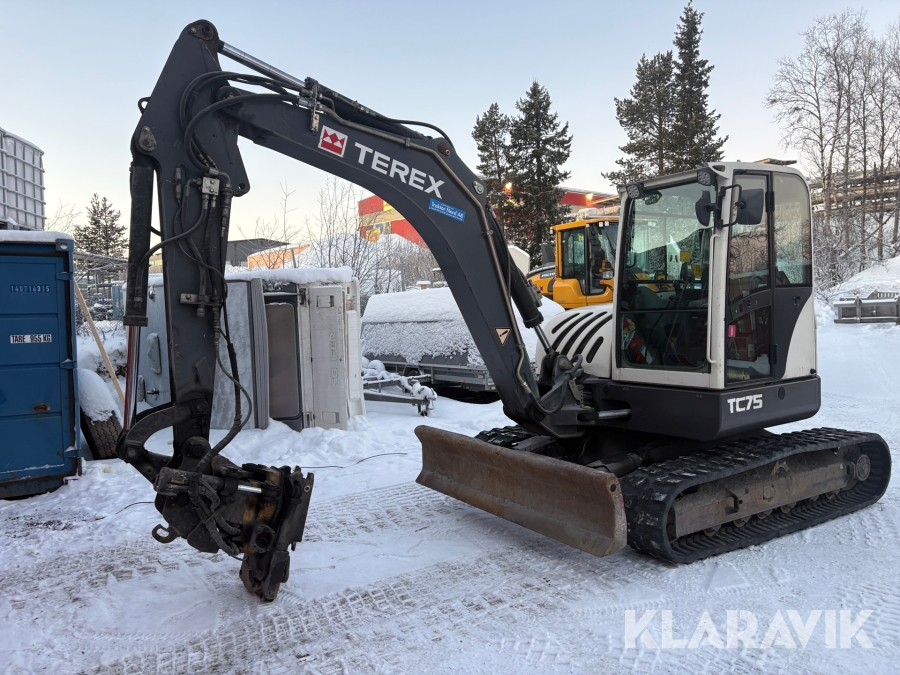 Grävmaskin Terex TC75