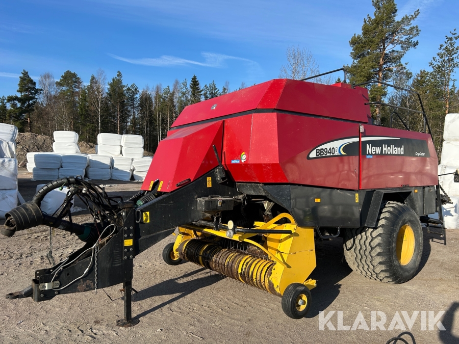 Fyrkantspress / balpress New Holland BB940R