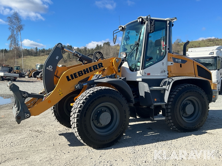 Hjullastare Liebherr L518 2024