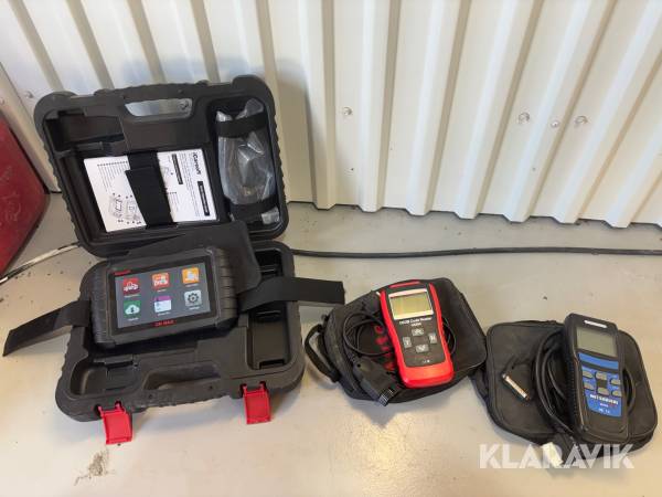 Felkodsläsare Icarsoft CR MAX samt GS500 och M608