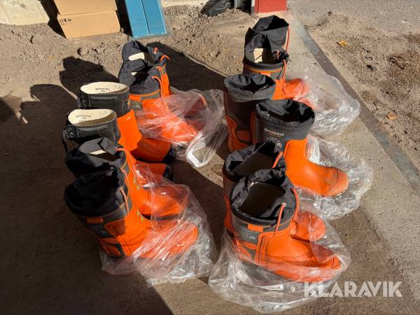 Sågskyddsstövlar Husqvarna/Woodpro 6 st par
