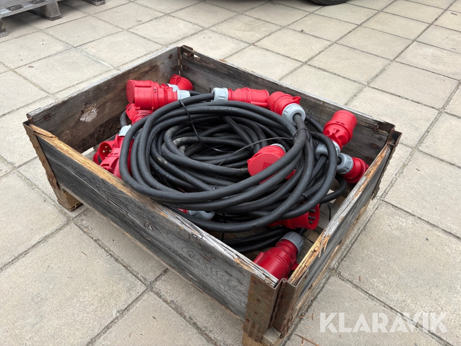 Skarvkabel 32a 8 st
