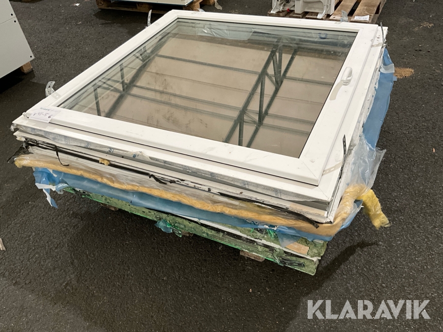 Plastfönster 4st
