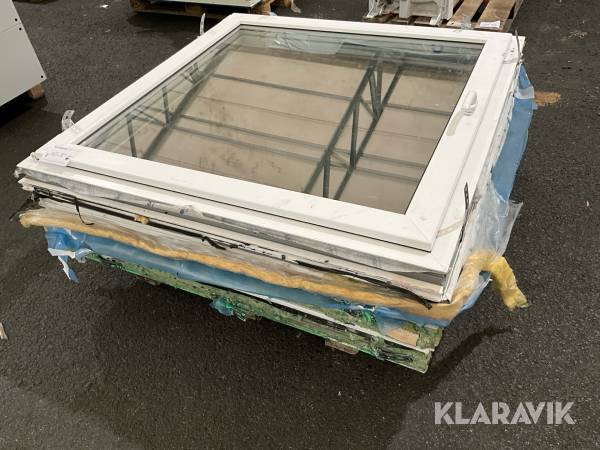 Plastfönster 4st