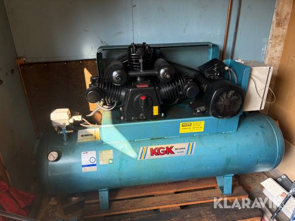 Kompressor KGK Skara komplett med tank