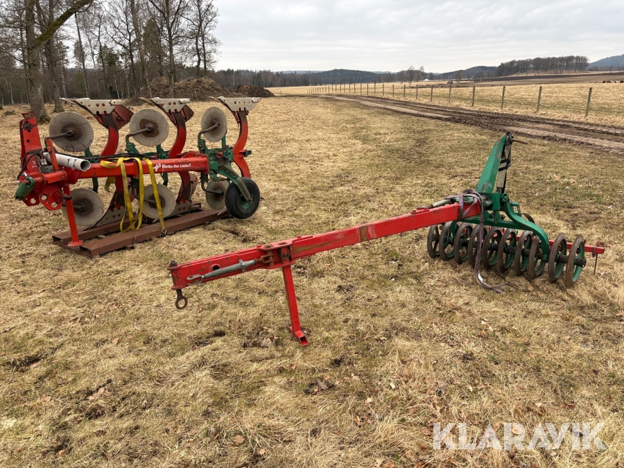 Växelplog 3-Skärig Kverneland 160-8 med tiltpackare