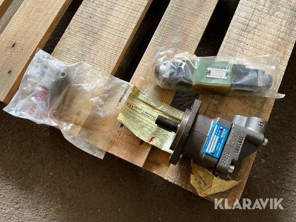 Flygmotorpump samt ventil Volvo