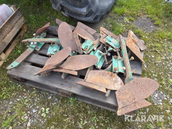 Förplogar Kverneland 10 st