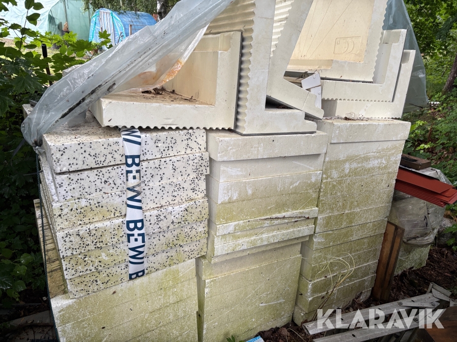 Cellplast och kantbalk