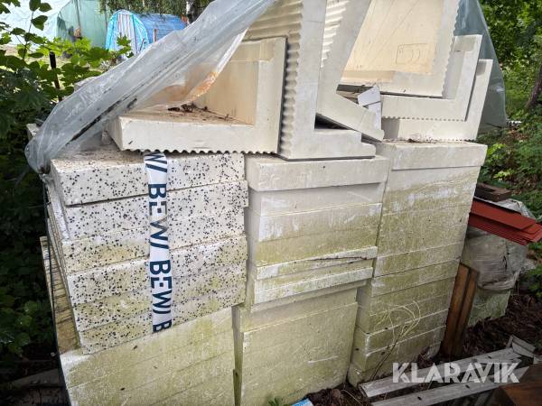 Cellplast och kantbalk