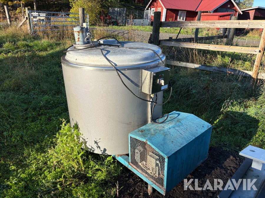 Mjölktank Wedholms DF 613 400 l