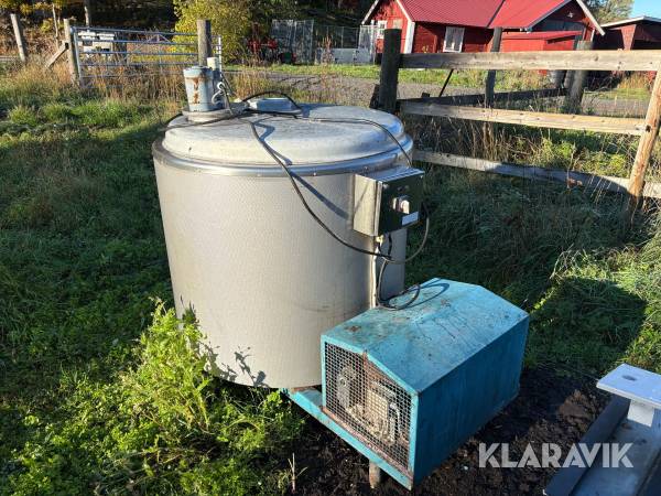 Mjölktank Wedholms DF 613 400 l