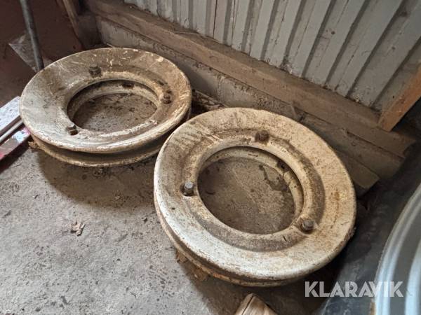 Hjulvikter New Holland TM165 2st dubbla