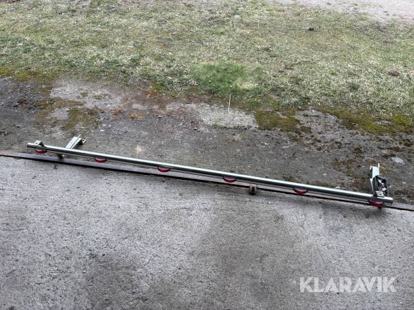 Ljusramp bak grävmaskin