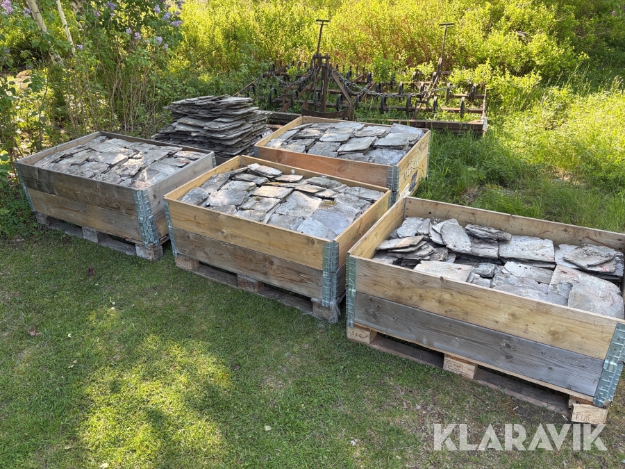 Skifferplattor Glavaskiffer 15x25 80m2