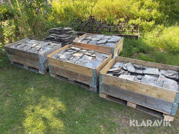 Skifferplattor Glavaskiffer 15x25 80m2