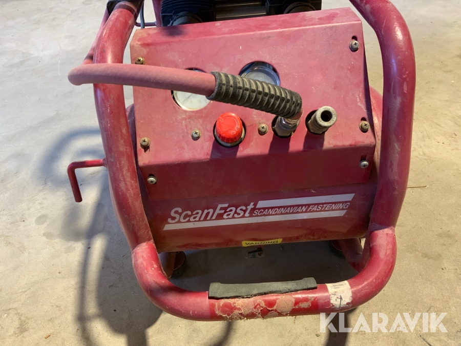 Kompressor Scanfast 245 D, Värnamo, Klaravik auktioner