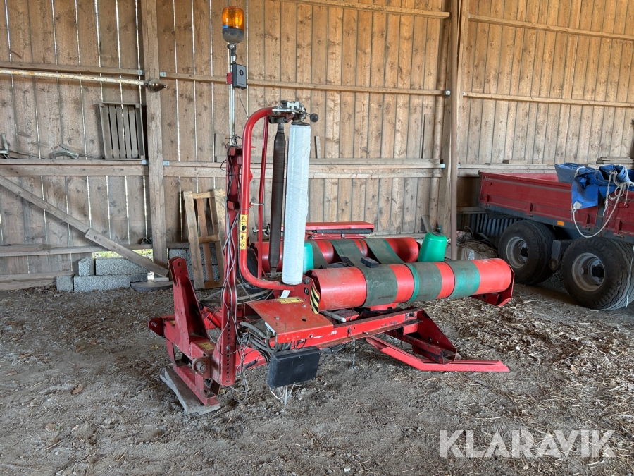 Inplastare Kverneland Taarup7558 med fjärrstyrning