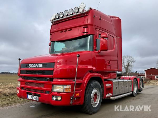 Dragbil Scania T144 V8 Topline